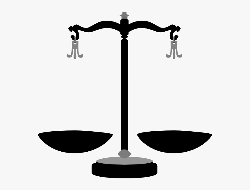 Free Lady Justice Clipart - Scales Of Justice Clip Art, HD Png Download