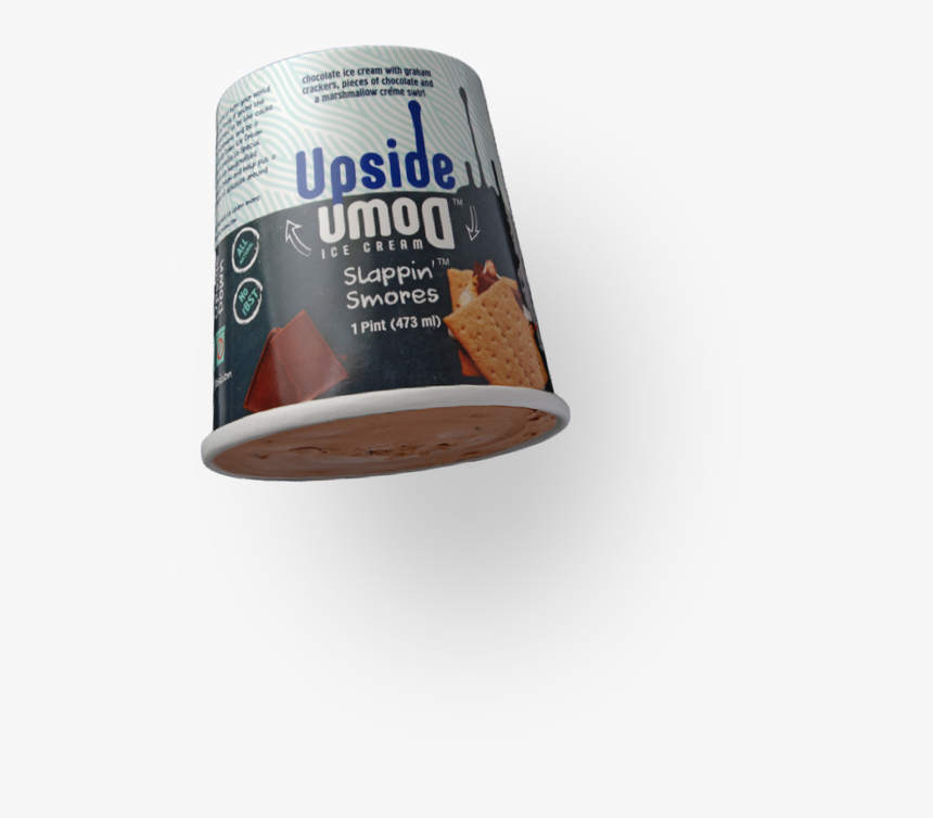Upside Down Ice Cream Pint, HD Png Download