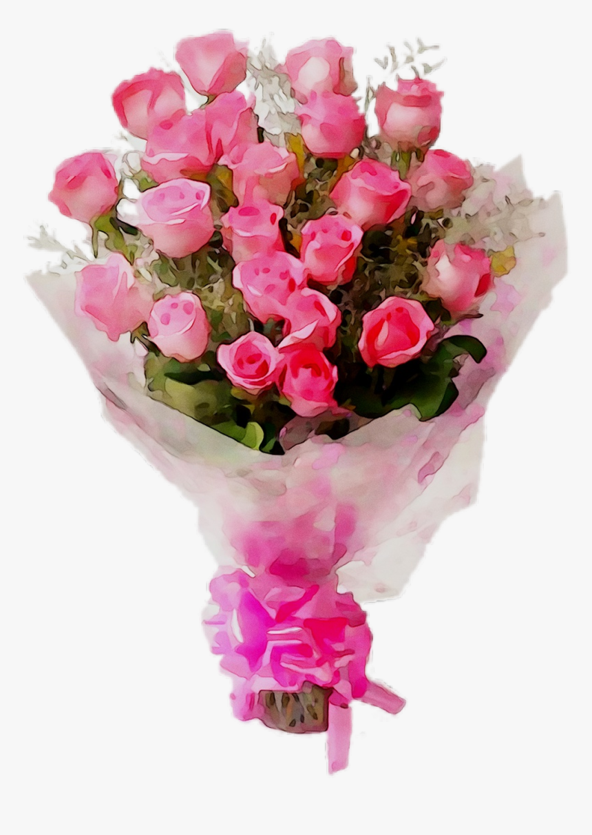 Cut Garden Gift Bouquet Roses Flower Flowers Clipart - Garden Roses, HD Png Download