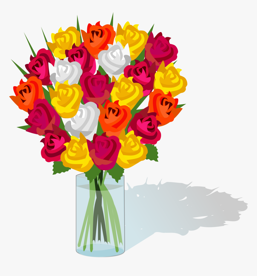 Bouquet Of Flowers Images Clipart Flower Bouquet Clip Art Free Vector