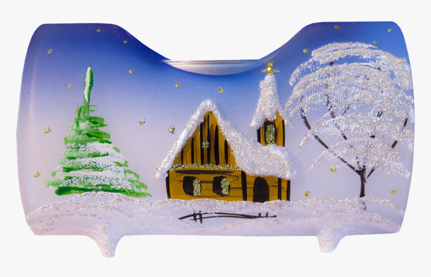 Transparent Christmas Candle Png - Gingerbread House, Png Download