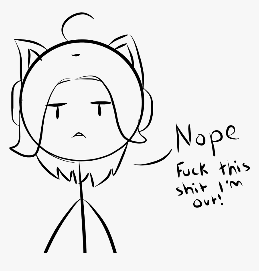 Transparent Stick Figures Png - Line Art, Png Download