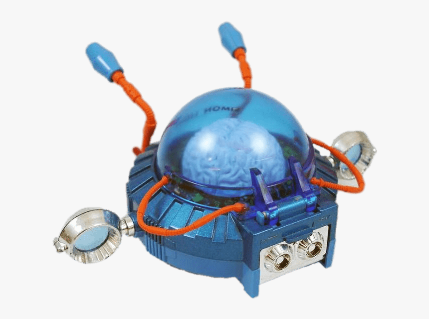 Captain Future Character Professor Simon Wright Brain - Insect, HD Png Download