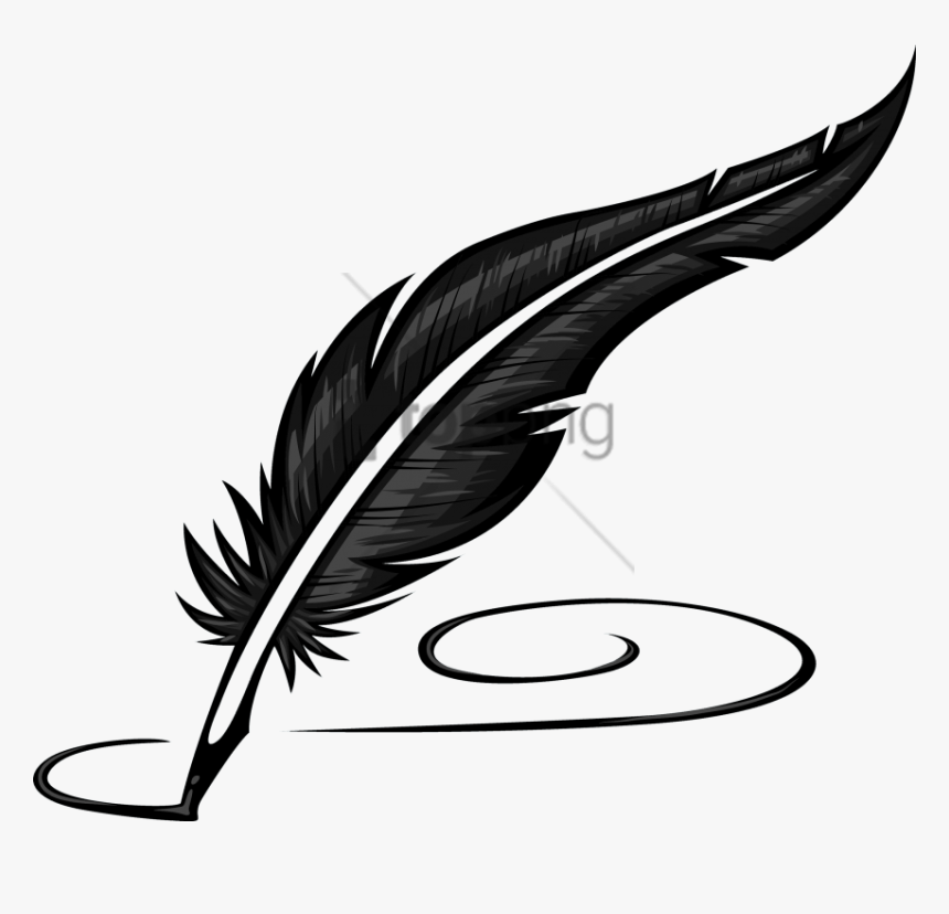 Quill - Feather Pen Png, Transparent Png
