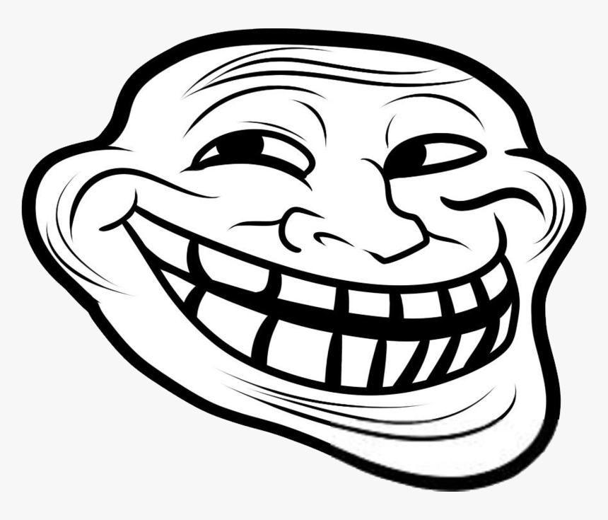 59528 - Trollface Clipart, HD Png Download