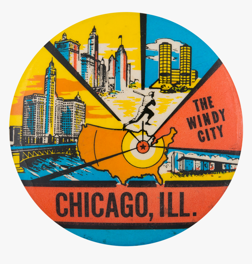 The Windy City Chicago Button Museum - Circle, HD Png Download