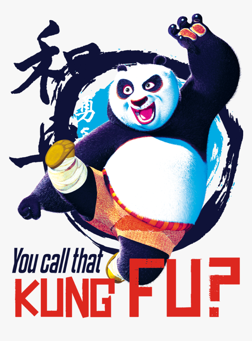 Kung Fu Panda Kung Fu Kid S T-shirt - Kung Fu Panda Tee, HD Png Download