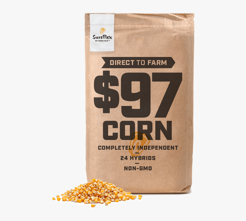 Bag Of Corn - Whole Grain, HD Png Download