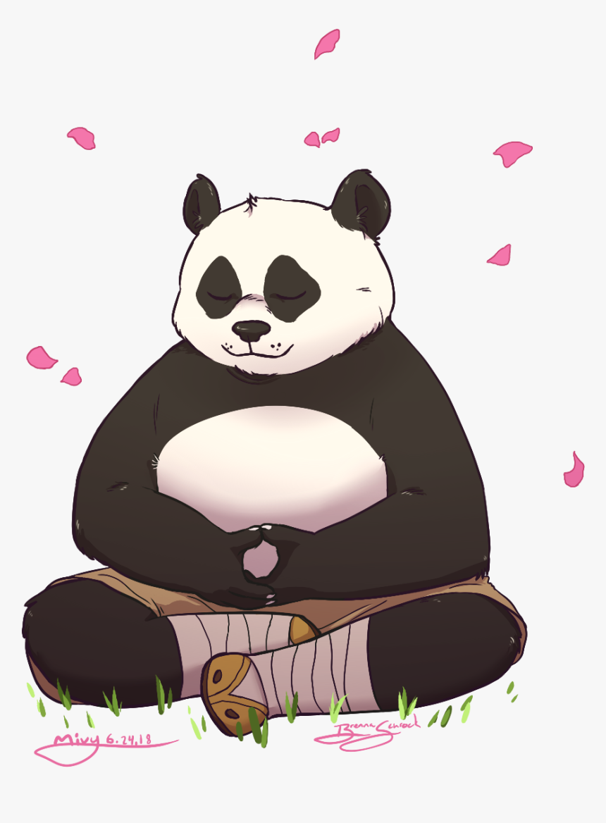 I Can Hardly Believe It, But Kung Fu Panda Is 10 Years - Cartoon, HD Png Download