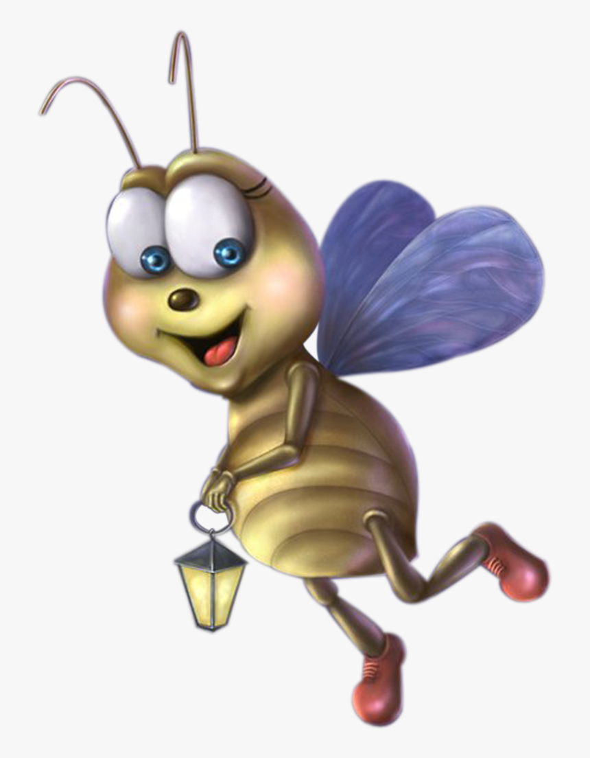 Светлячок Мультяшный, HD Png Download