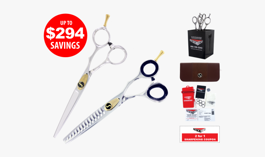 Efficiency Pairing Gsc 2 Shear Deal 
title Efficiency - Scissors, HD Png Download