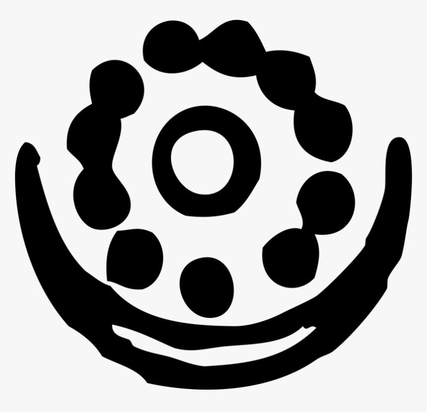 Monochrome Photography,line,smile - Sacred Symbol Png, Transparent Png