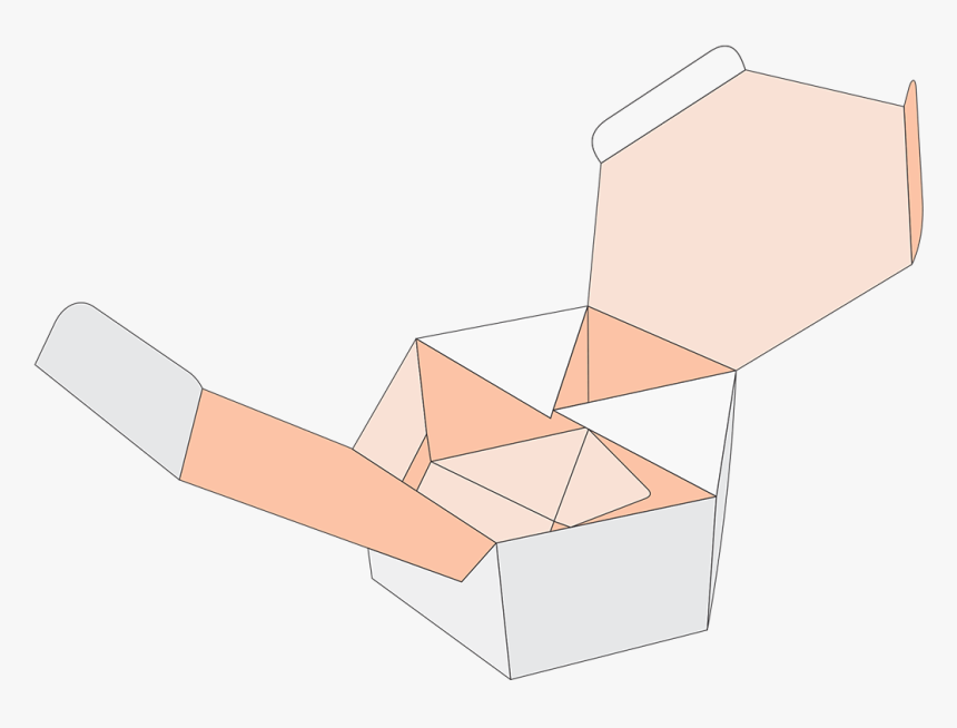 Custom Hexagon Boxes - Illustration, HD Png Download