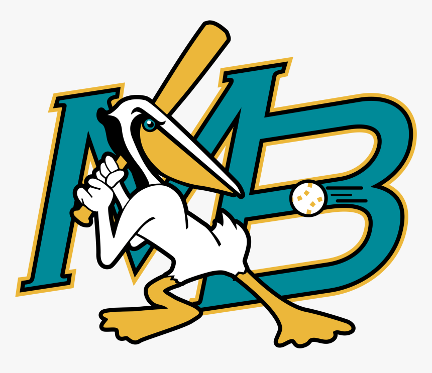 Pelicans Logo Png Clipart , Png Download - Myrtle Beach Pelicans Png, Transparent Png