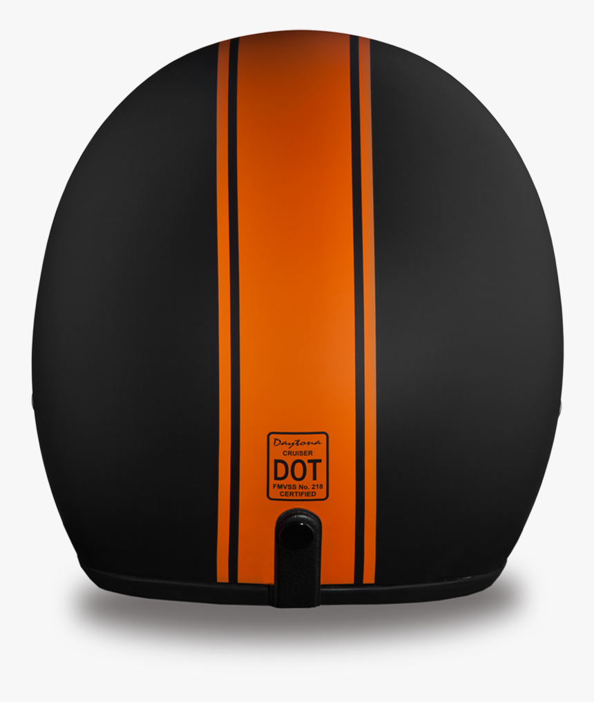3 4 Motorcycle Helmet Orange, HD Png Download