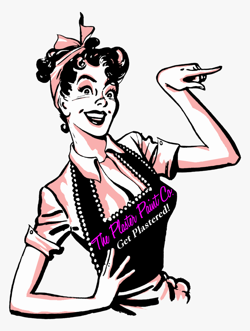Maid Service Cleaning Cleaner Vector Graphics Clip - Plaster Paint Company, HD Png Download