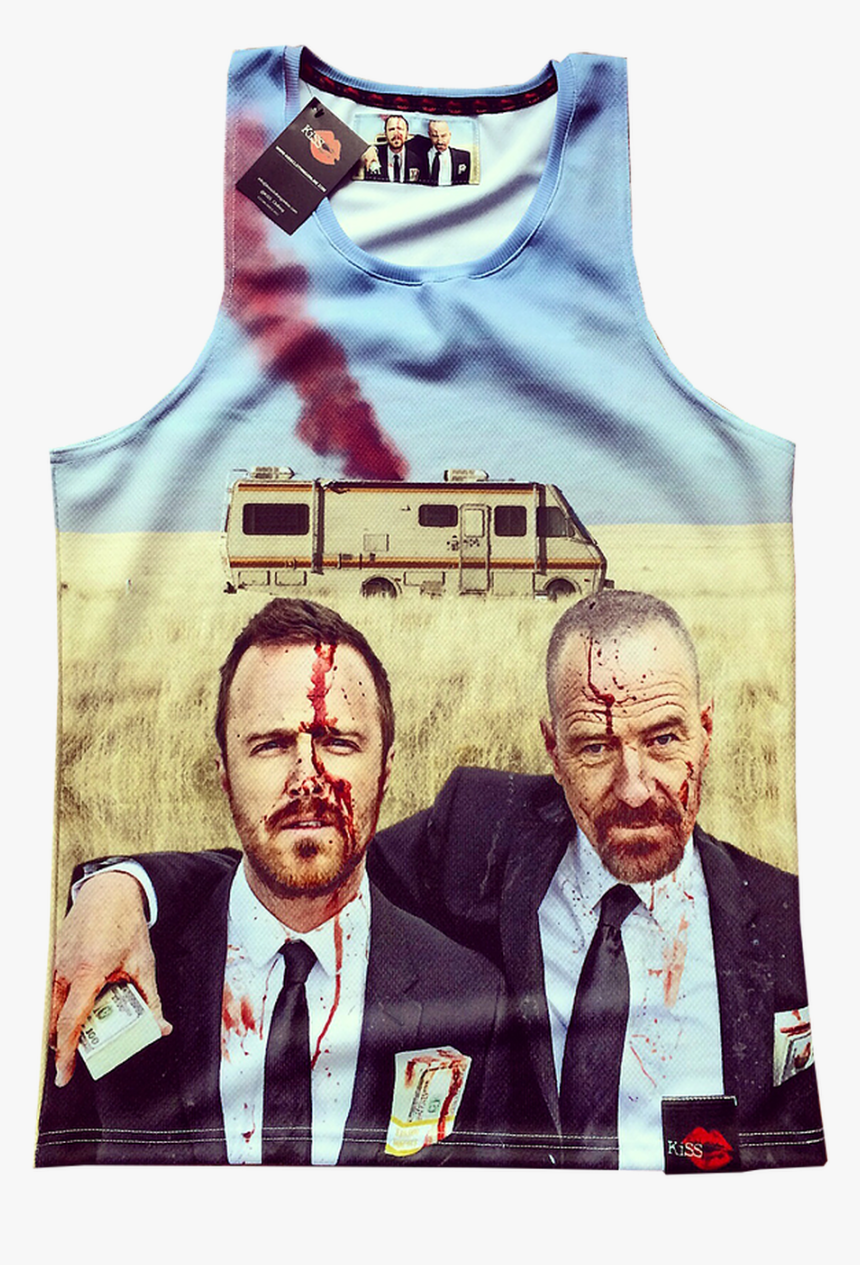 Let S Cook Breaking Bad Kiss Basketball Vest - Johnny Ringo Hook Em Horns, HD Png Download