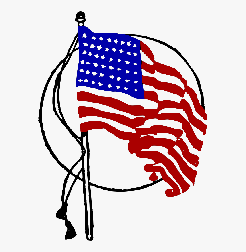 911 Flag Clip Art, HD Png Download