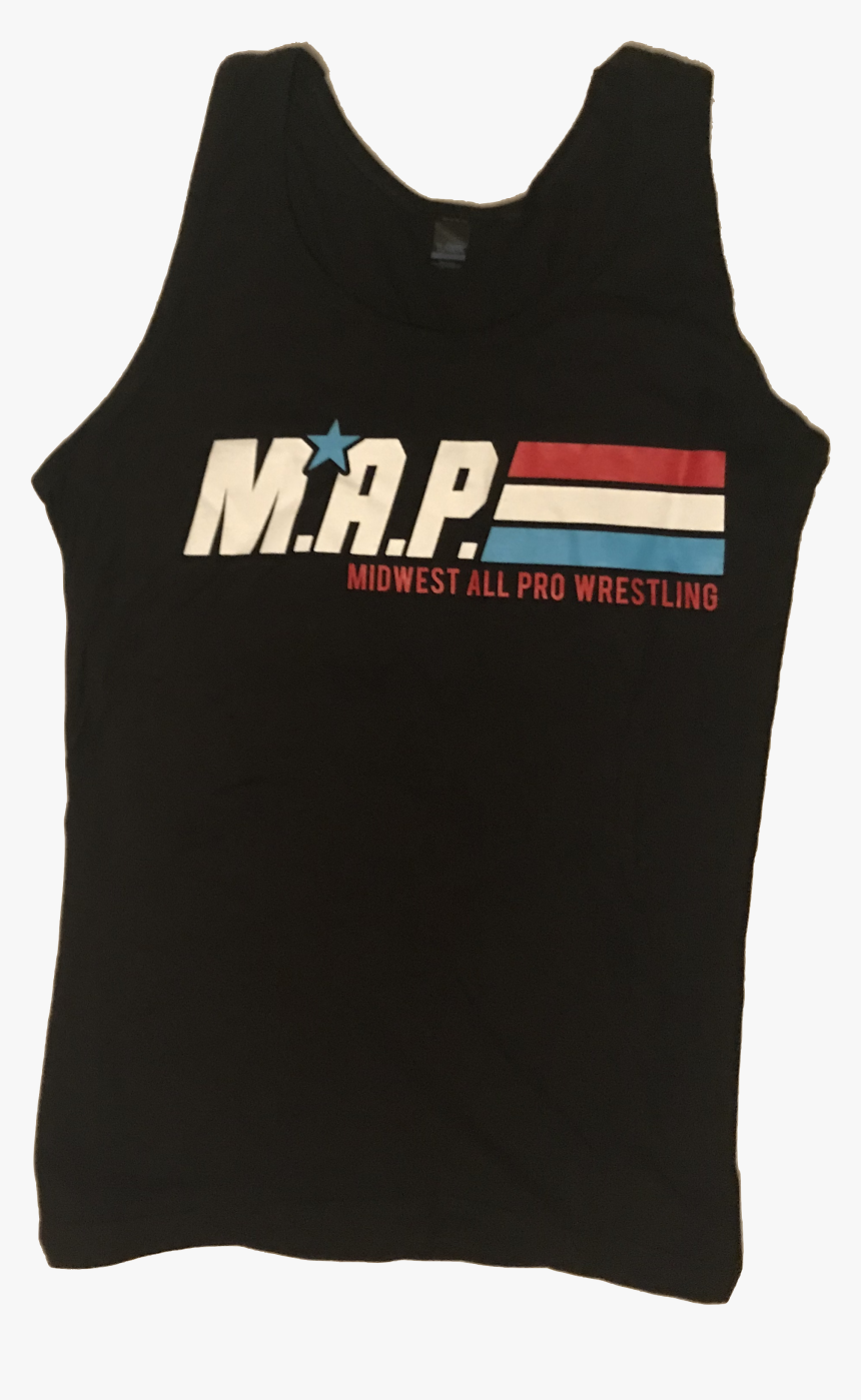 Map Red, White, & Blue Tank Top Small 
 Title Map Red, - Vest, HD Png Download