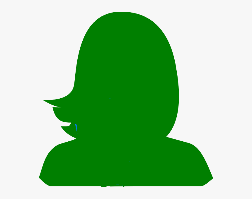 Green Silhouette Png, Transparent Png