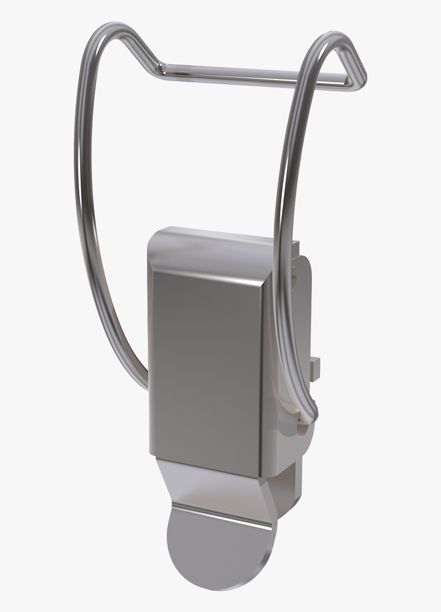 Stainless Steel Compact Spring Hooked Loop Drawlatch - Gadget, HD Png Download