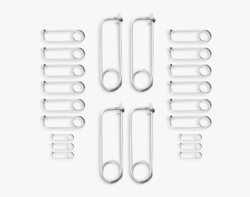 Moto-d Spring Clip Racing Safety Pins Assorted - Wire Spring Clip, HD Png Download