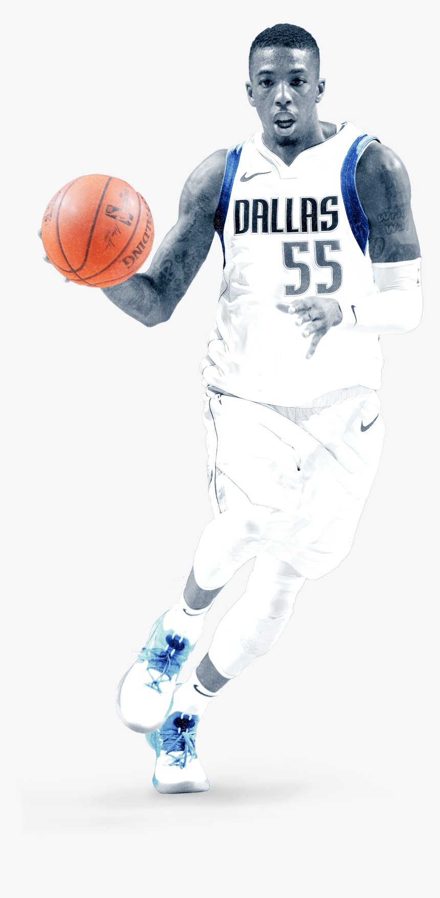 Delon Wright Dallas Mavericks, HD Png Download