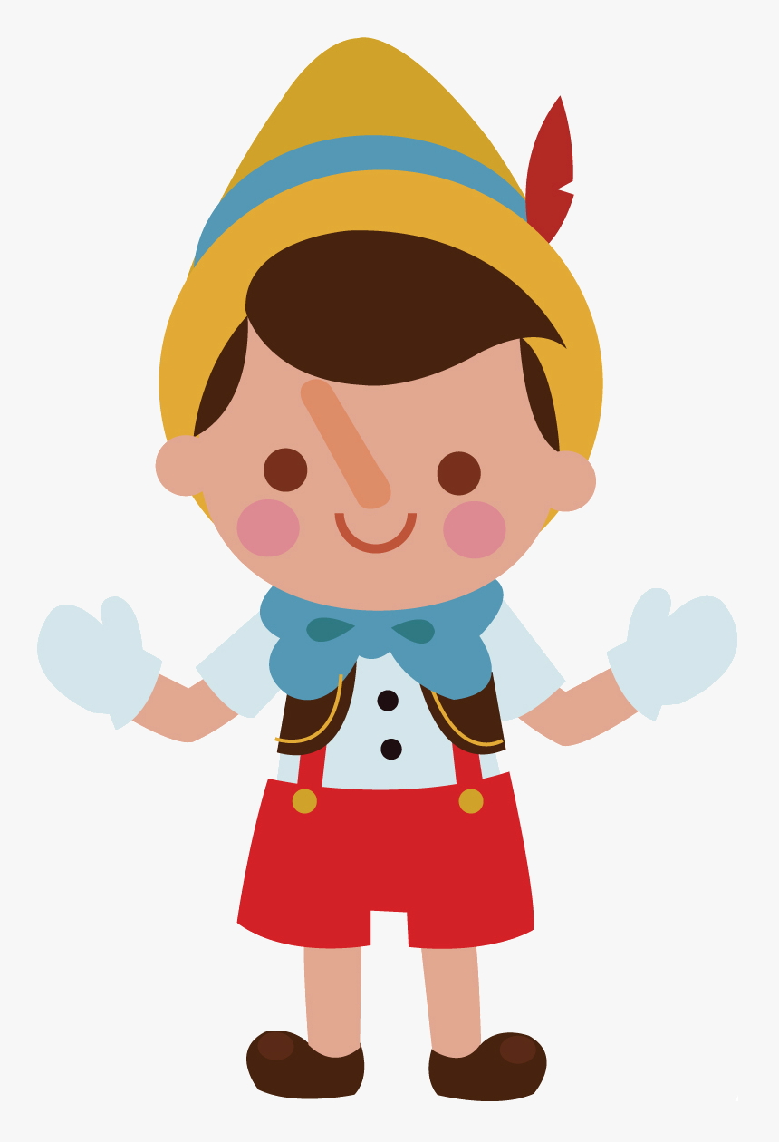 Transparent Shhh Png - Cute Pinocchio Clipart, Png Download