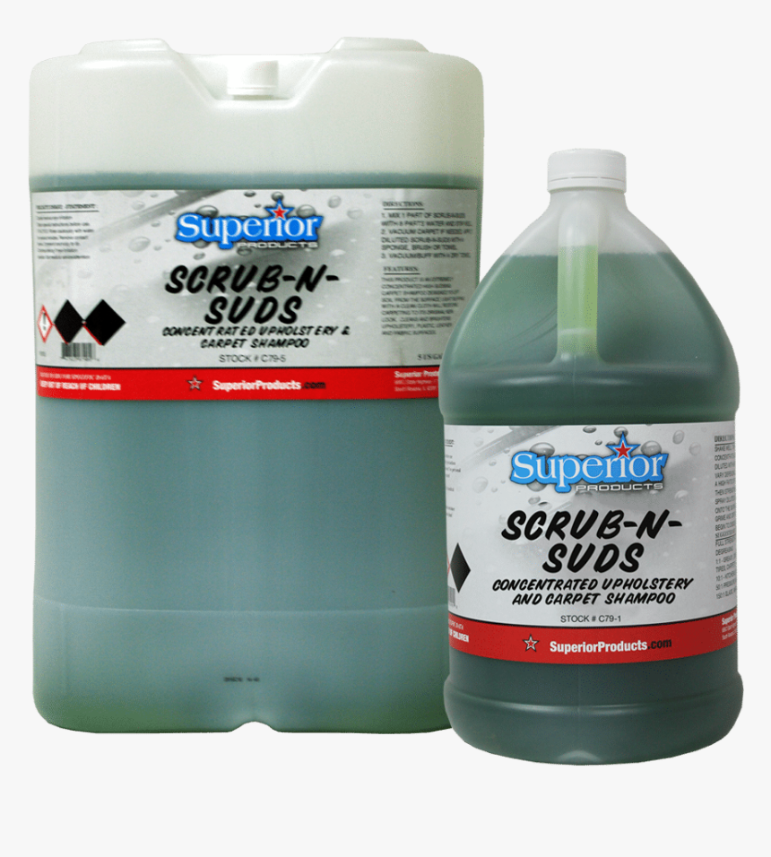 Scrub & Suds - Plastic Bottle, HD Png Download