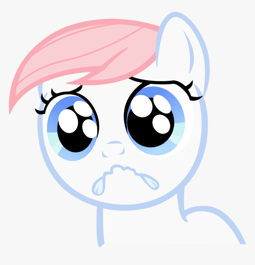 Vector Expressions Sad Eye - Clip Art, HD Png Download