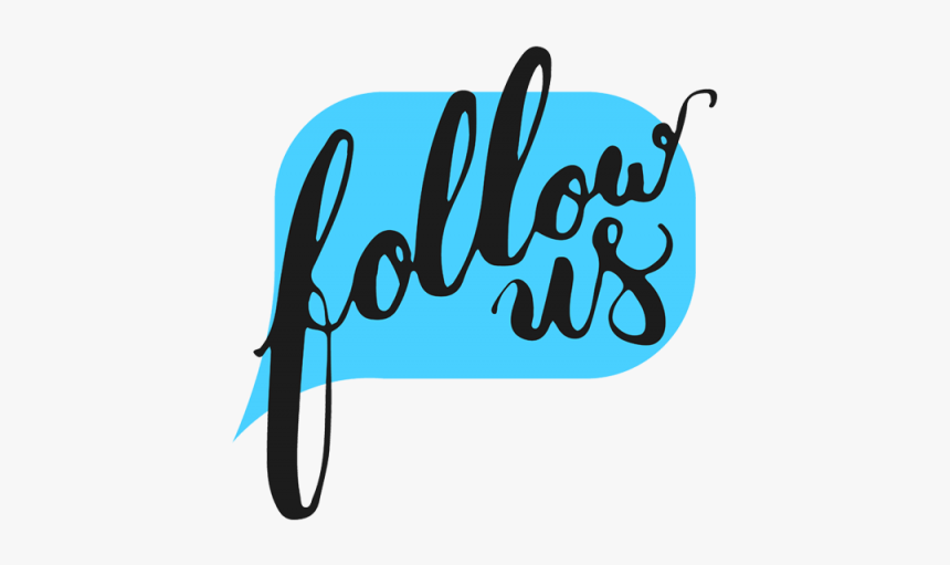 Follow Us Calligraphy, HD Png Download