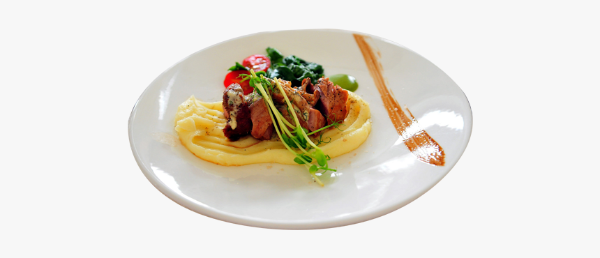 Food Restaurant Dinner Meat Eating - Pure De Batata Joel Robuchon, HD Png Download