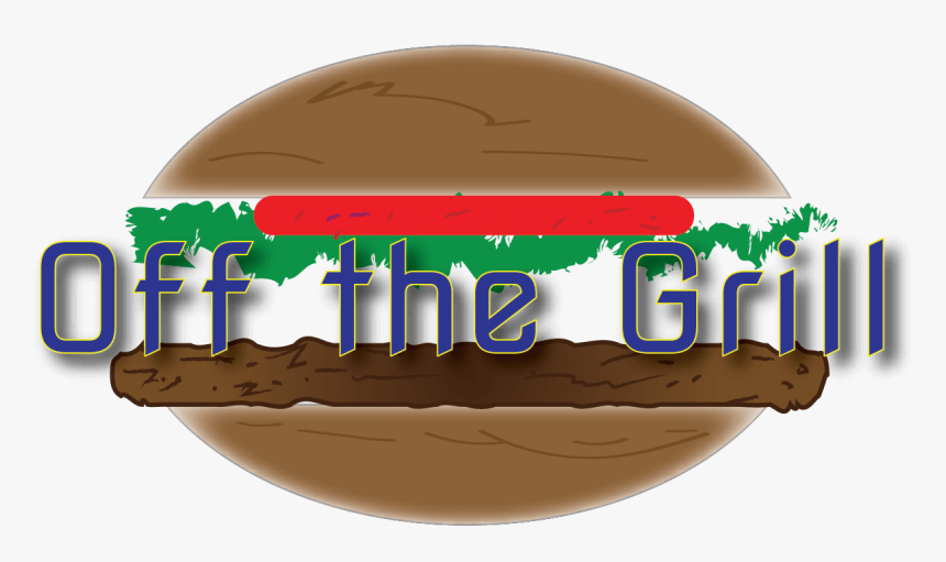 Hamburger On The Plate, Cartoon, Food, Meat Png Image - Off The Grill, Transparent Png