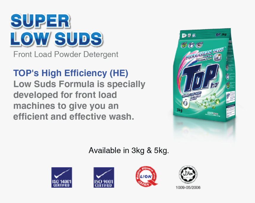Top Product-10 - Top Front Load Detergent, HD Png Download