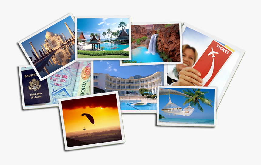 Collage Of Vacation Destinations , Png Download - Collage For Tours And Travels, Transparent Png