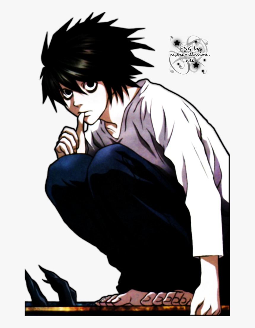 What Was So Interesting About A Character That Just - L Death Note, HD Png Download