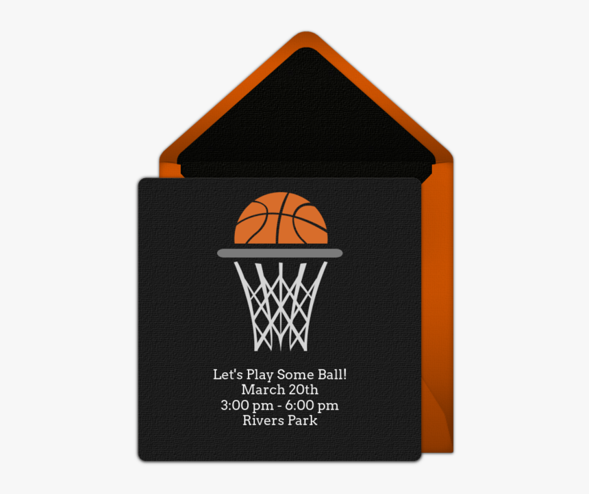 Basketball Themed Christmas Cards, HD Png Download