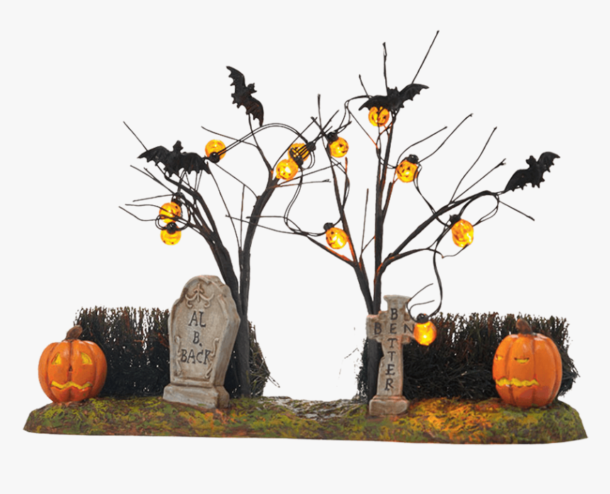 Jack O Lantern Yard - Department 56 Halloween Yard, HD Png Download