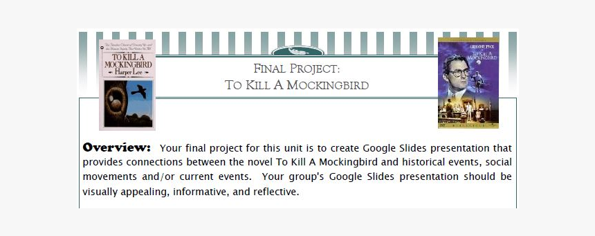 Kill A Mockingbird Book Cover, HD Png Download