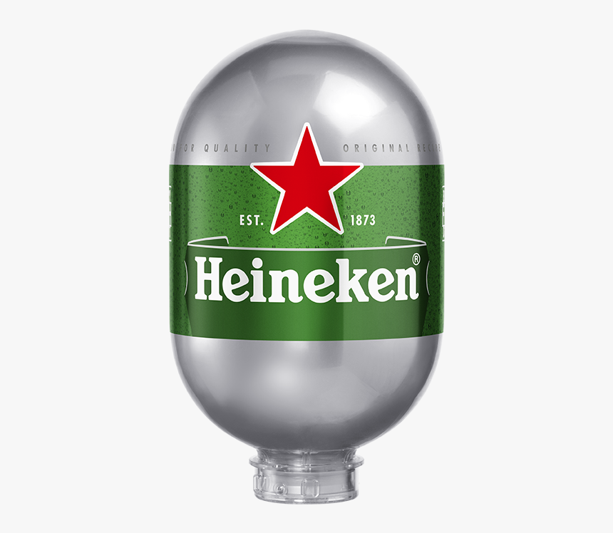 Heineken 8l Keg - Fusto Birra Heineken 8 Litri, HD Png Download