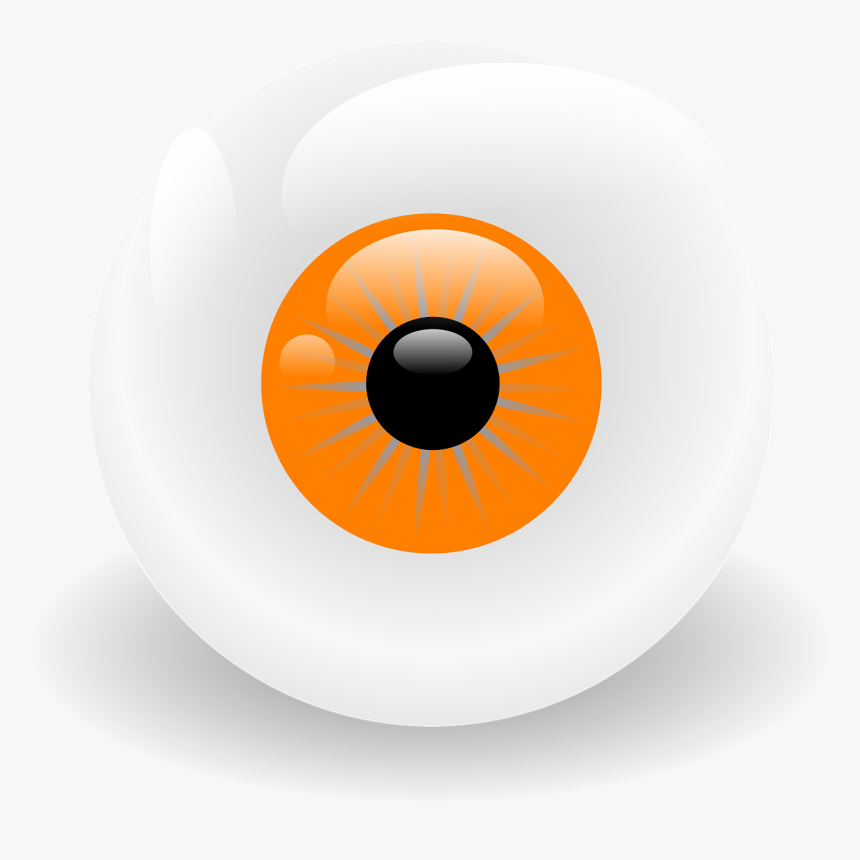 Orange Eyeballs, HD Png Download