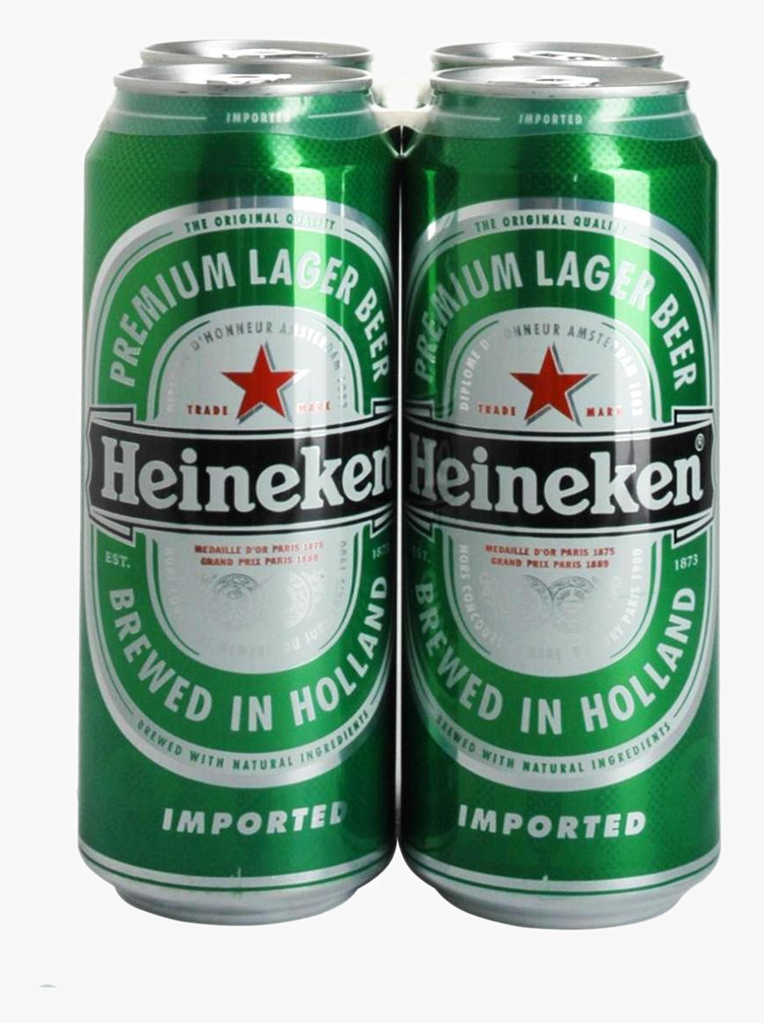 Heineken 16oz 4pk Cn 16oz Beer - Guinness, HD Png Download