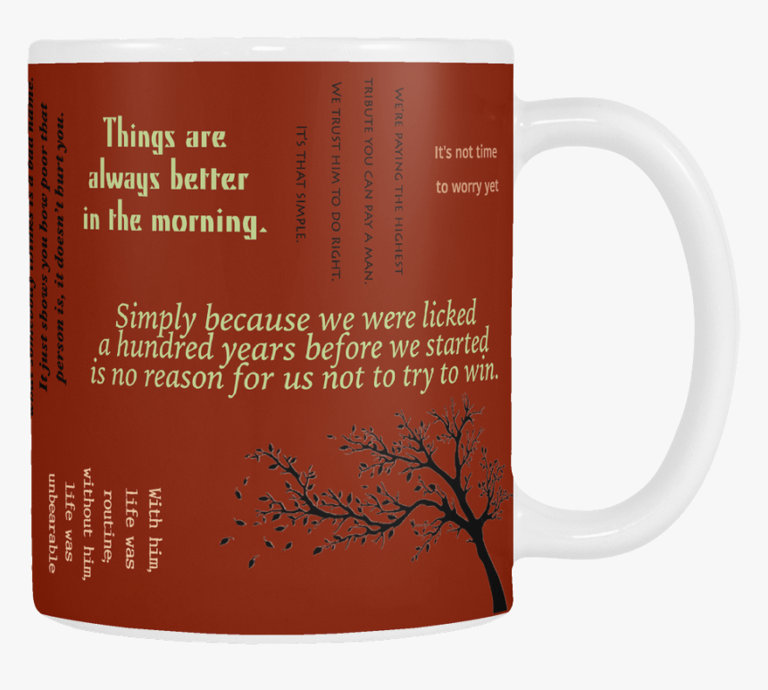 Kill A Mockingbird Quotes Design - Mug, HD Png Download