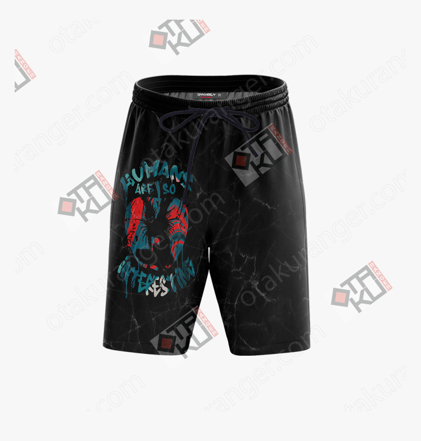 Death Note 3d Unisex Beach Shorts, HD Png Download