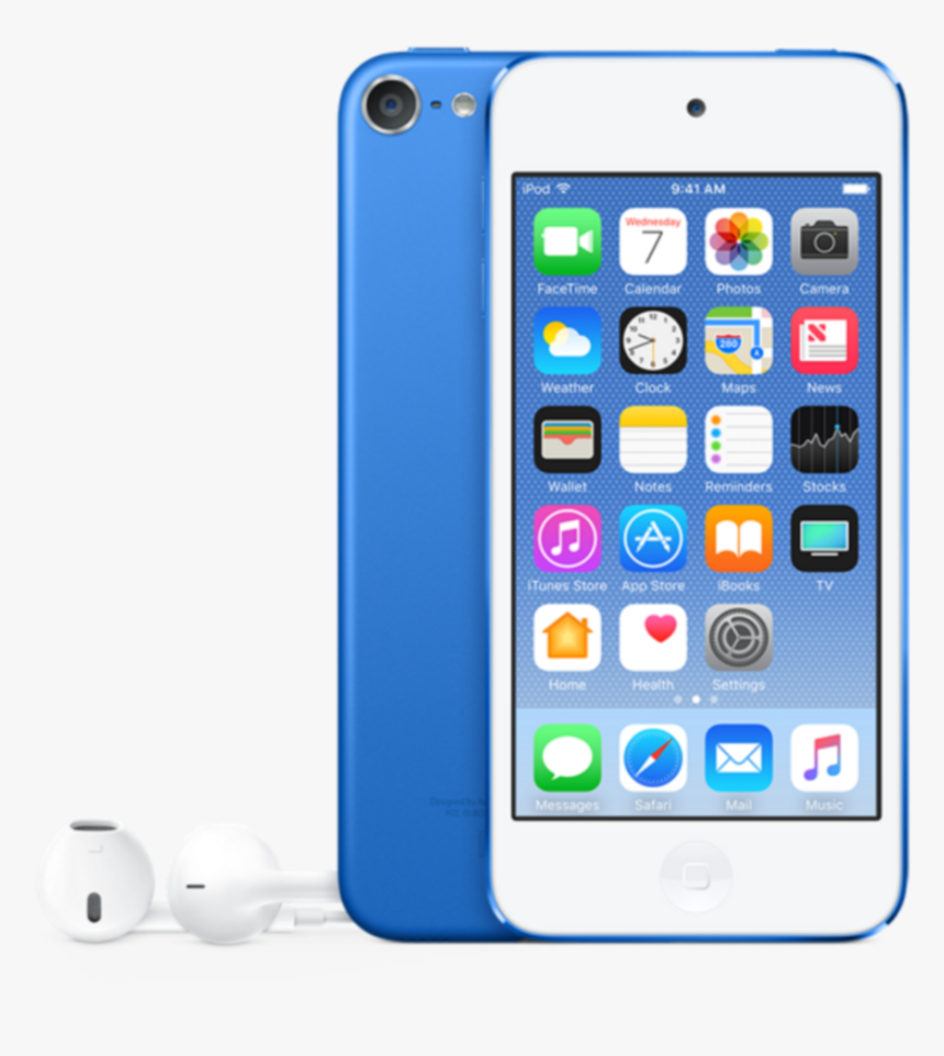 Touch Gb Blue Powermax - Ipod Touch 6th Generation, HD Png Download