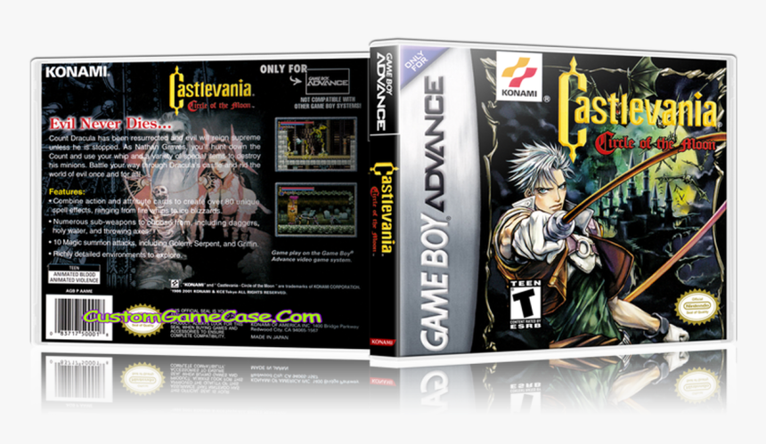 Castlevania Circle Of The Moon - Games Db Castlevania Circle Of The Moon, HD Png Download