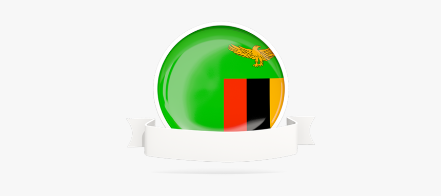 Flag With Empty Ribbon - Sphere, HD Png Download