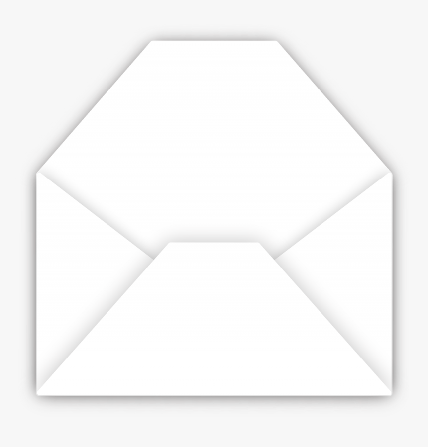 Envelope Png - White Envelope Open Png, Transparent Png