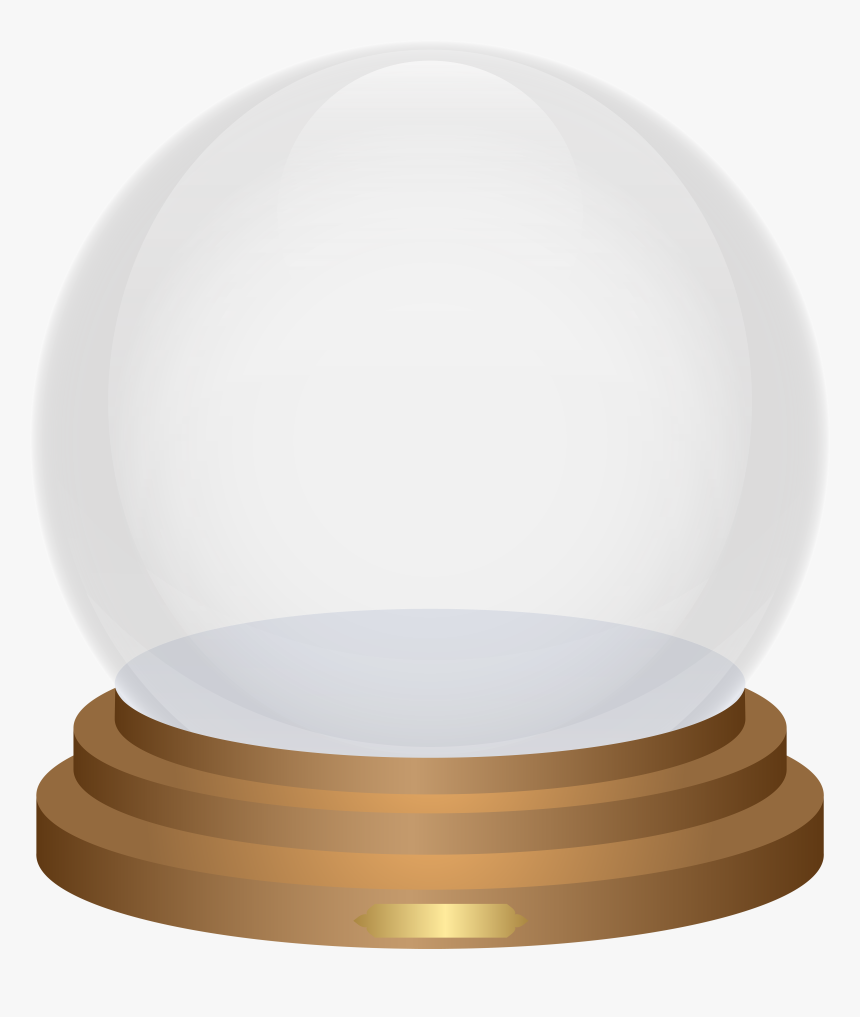 Island Clipart Empty - Transparent Snow Globe Clip Art, HD Png Download