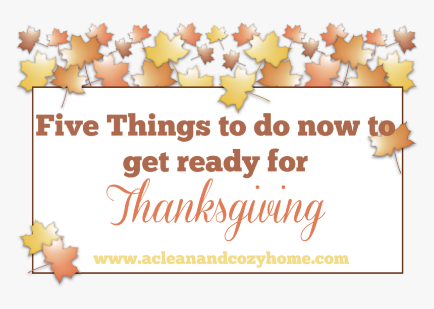 Transparent Thanksgiving Dinner Png - Autumn, Png Download